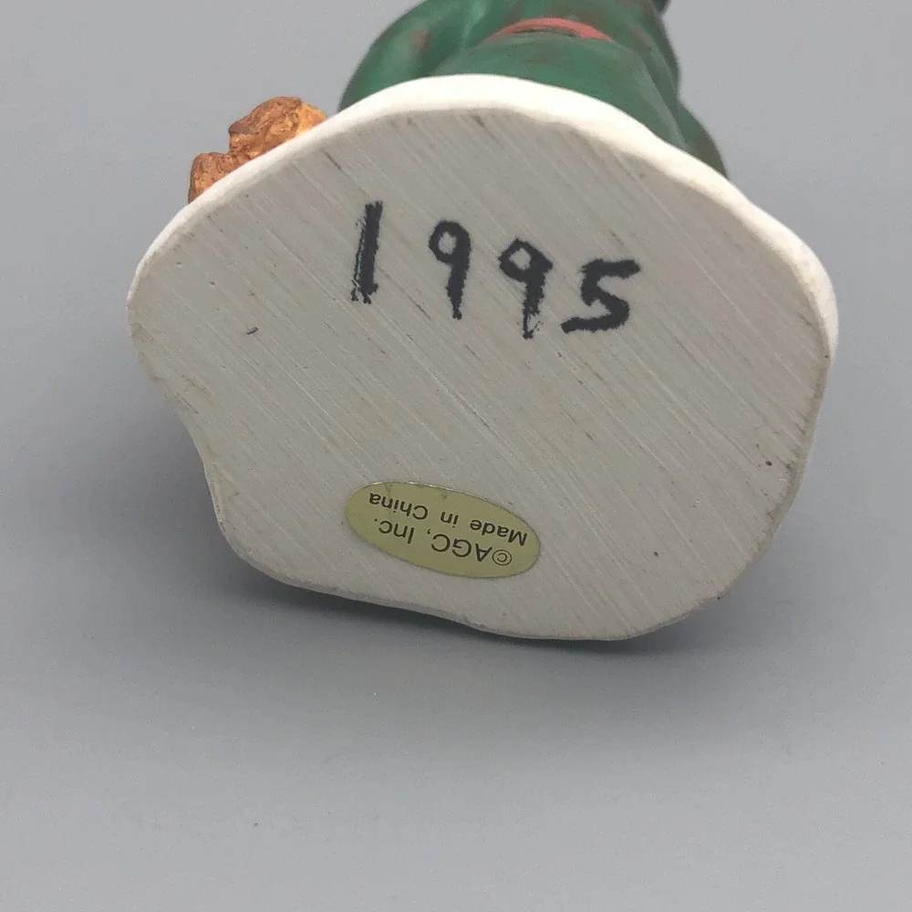 Vtg American Greetings Forget Me‎ Not 1995 Father Christmas Tree Ornament Santa